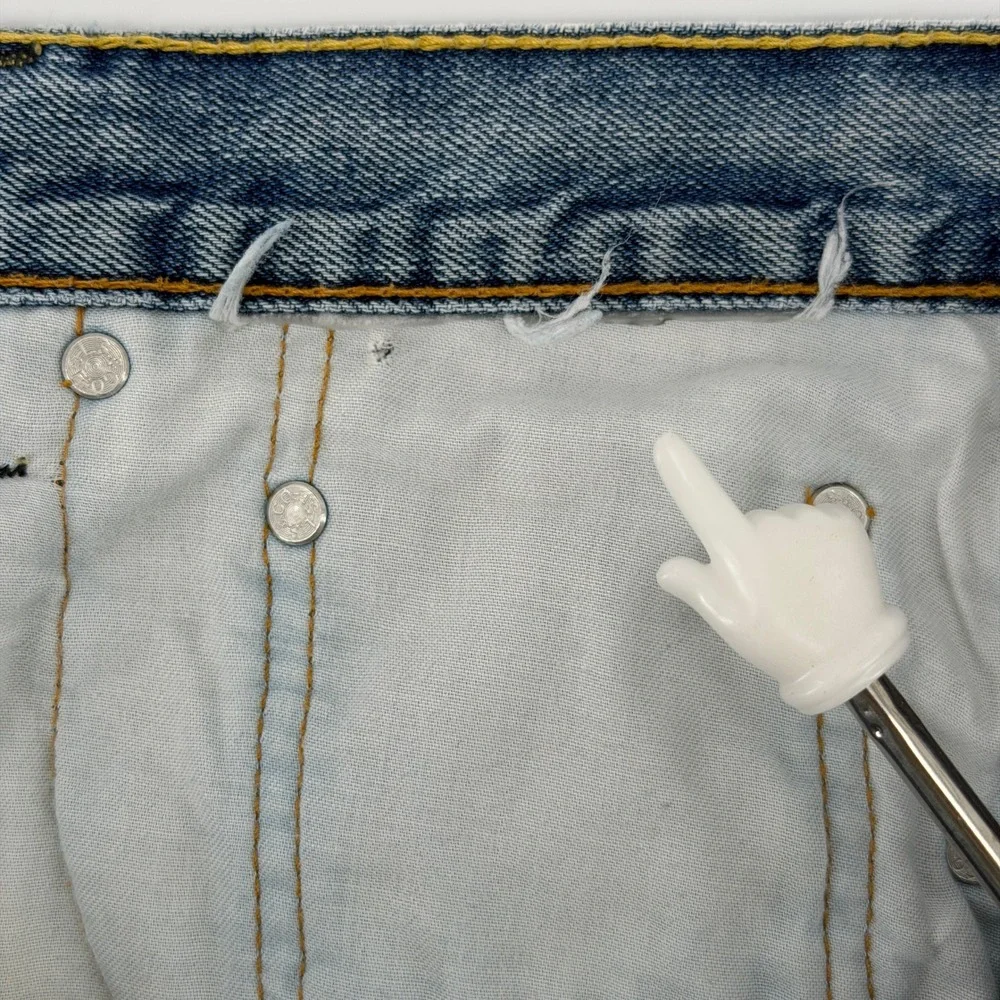 Levi's 550 Relaxed Fit Jeans Mens 36x32 Blue Medium Wash Tapered Leg Denim